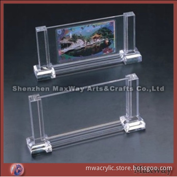 Pretty Gate-shaped Acrylic/Plexiglass Picture/Photo/Card/Prints Holder/Frame/Stand
